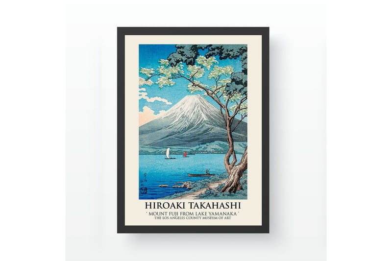 Dekorativt innrammet maleri Ticoman Flerfarget - 55 x 75 cm - Innredning - Bilder & kunst - Male selv