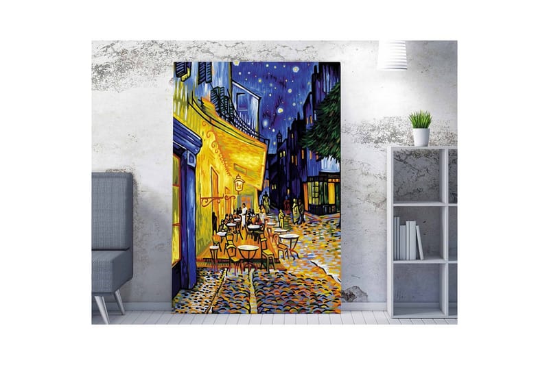 Dekorativt lerretsmaleri Marro Flerfarget - 50 x 70 cm - Innredning - Bilder & kunst - Lerretsbilder