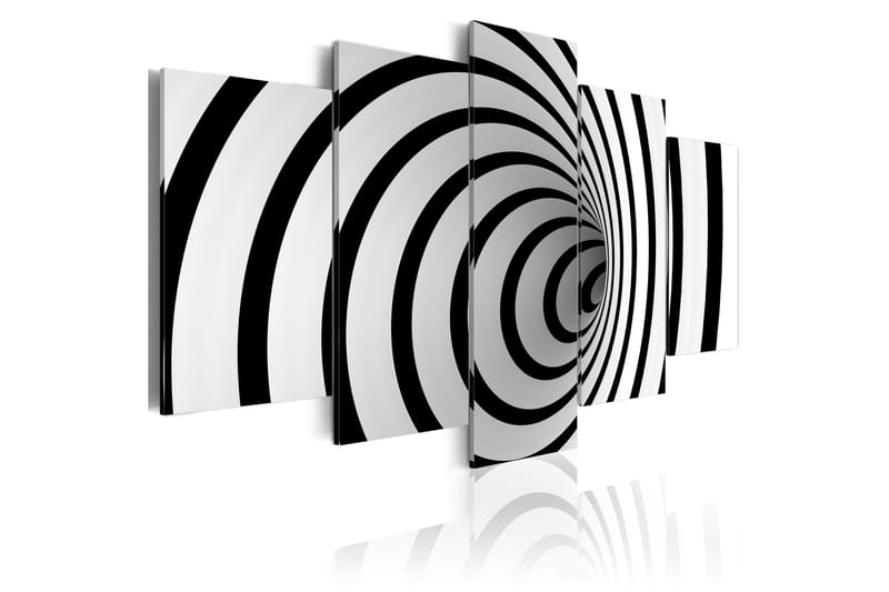Bilde A Black & White Hole 100x50, Artgeist sp. z o. o.