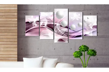 Bilde A Fantasy Of Lilies 200x100 - Artgeist sp. z o. o. - Innredning - Bilder & kunst - Lerretsbilder