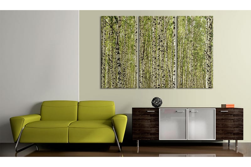Bilde A forest of birch tre 60x40 - Artgeist sp. z o. o. - Innredning - Bilder & kunst - Lerretsbilder