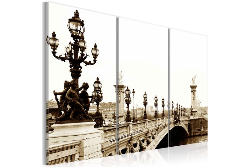 Bilde A Romantic Walk In Paris 120x80 - Artgeist sp. z o. o. - Innredning - Bilder & kunst - Lerretsbilder