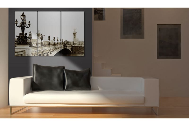 Bilde A Romantic Walk In Paris 120x80 - Artgeist sp. z o. o. - Innredning - Bilder & kunst - Lerretsbilder