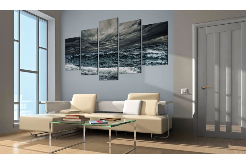 Bilde A Storm Is Coming 200x100 - Artgeist sp. z o. o. - Innredning - Bilder & kunst - Lerretsbilder