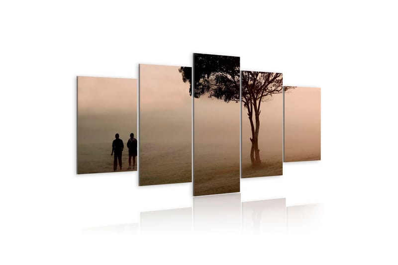 Bilde A Walk In The Fogg 100x50 - Artgeist sp. z o. o. - Innredning - Bilder & kunst - Lerretsbilder