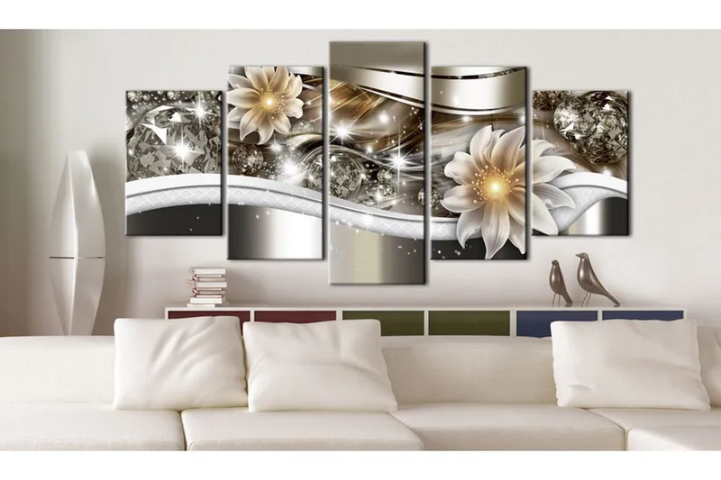 Bilde Abstract Art Luminosity 100x50 - Artgeist sp. z o. o. - Innredning - Bilder & kunst - Lerretsbilder