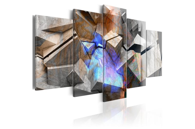 Bilde Abstract Cubes 100x50, Artgeist sp. z o. o.