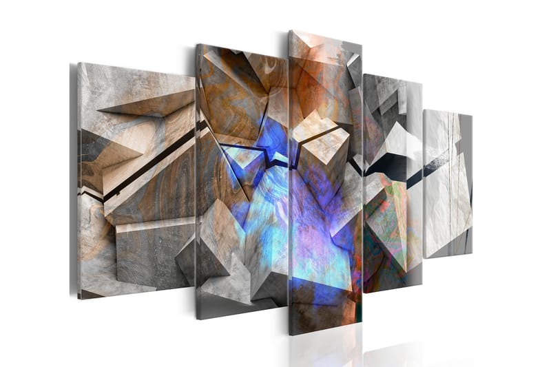 Bilde Abstract Cubes 200x100, Artgeist sp. z o. o.