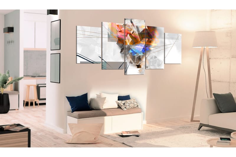 Bilde Abstract Tower 100x50 - Artgeist sp. z o. o. - Innredning - Bilder & kunst - Lerretsbilder