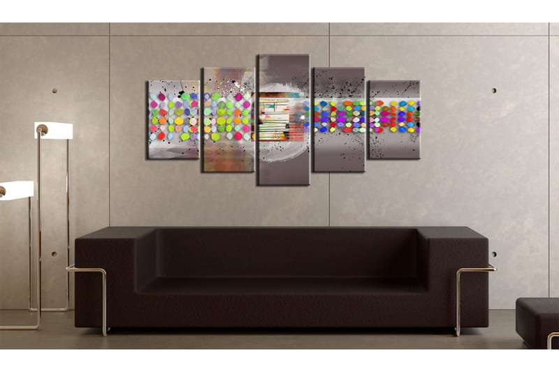 Bilde Abstract Prikker 100x50 - Artgeist sp. z o. o. - Innredning - Bilder & kunst - Lerretsbilder
