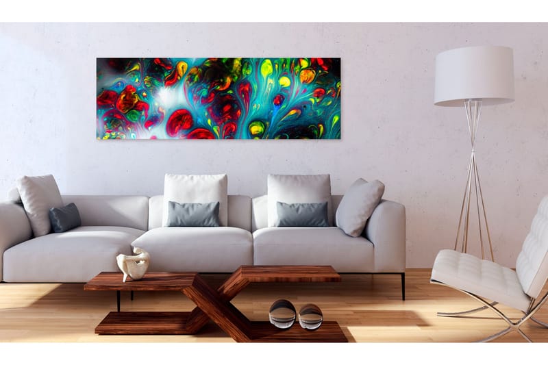 Bilde Abstrata De Fundo 135x45 - Artgeist sp. z o. o. - Innredning - Bilder & kunst - Lerretsbilder