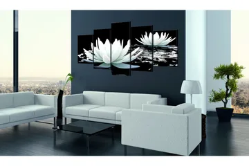 Bilde Alabaster Reflection 200x100 - Artgeist sp. z o. o. - Innredning - Bilder & kunst - Lerretsbilder