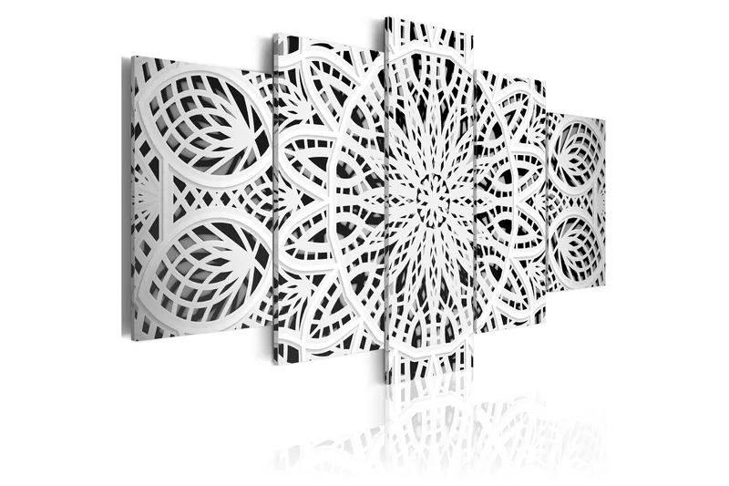 Bilde Alabasterine Fantasy 200x100 - Artgeist sp. z o. o. - Innredning - Bilder & kunst - Lerretsbilder