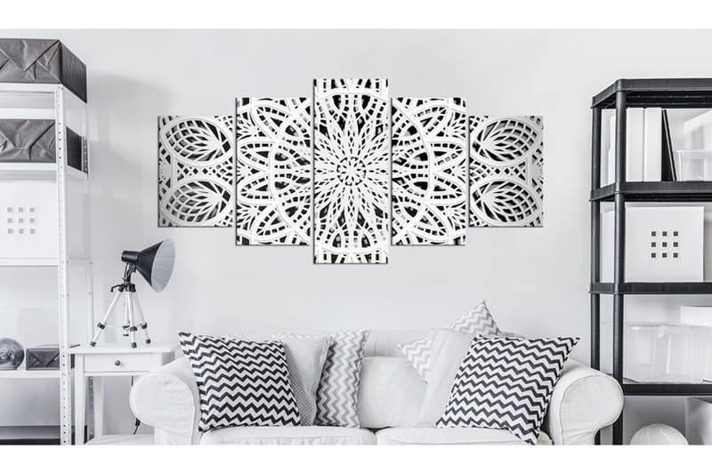 Bilde Alabasterine Fantasy 200x100 - Artgeist sp. z o. o. - Innredning - Bilder & kunst - Lerretsbilder