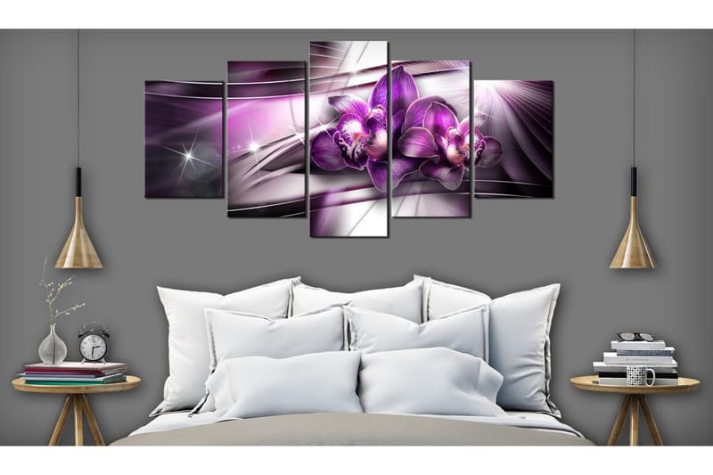Bilde Amaranthine Tandem 200x100 - Artgeist sp. z o. o. - Innredning - Bilder & kunst - Lerretsbilder