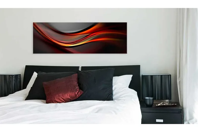 Bilde Amber Tide 120x40 - Artgeist sp. z o. o. - Innredning - Bilder & kunst - Lerretsbilder