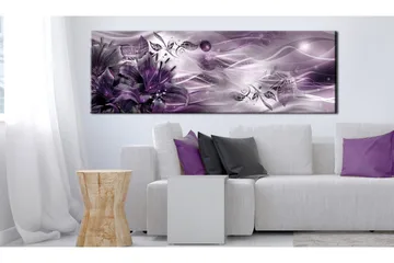 Bilde Amethyst Constellation 150x50 - Artgeist sp. z o. o. - Innredning - Bilder & kunst - Lerretsbilder