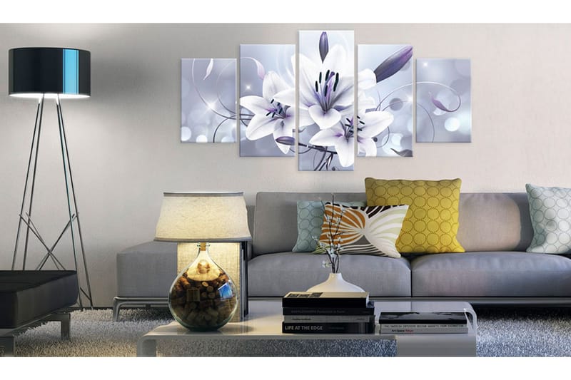 Bilde Amethyst Grace 100x50 - Artgeist sp. z o. o. - Innredning - Bilder & kunst - Lerretsbilder