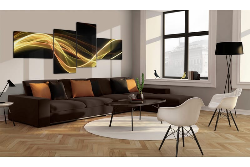 Bilde An Abstract Fogg 100x45 - Artgeist sp. z o. o. - Innredning - Bilder & kunst - Lerretsbilder