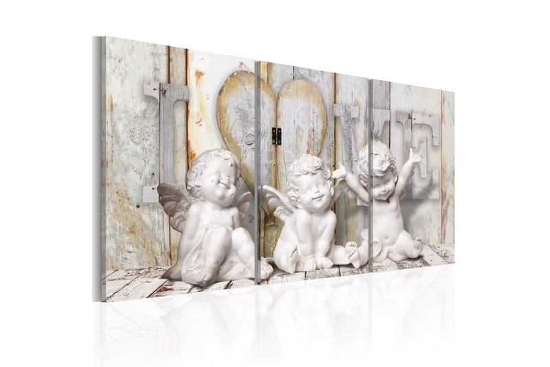 Bilde Angelic Happiness 60x30 - Artgeist sp. z o. o. - Innredning - Bilder & kunst - Lerretsbilder