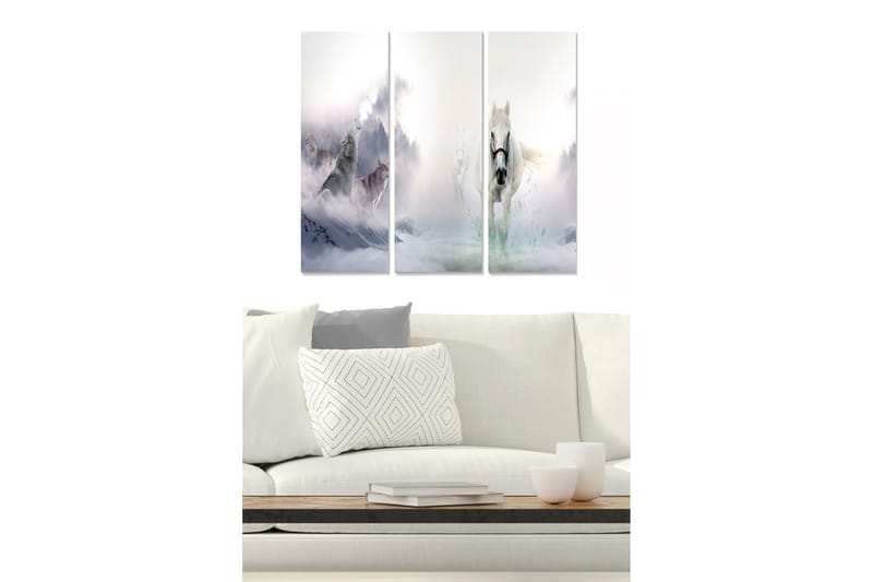 Bilde Animal 3-pk Flerfarget, 22x05 cm