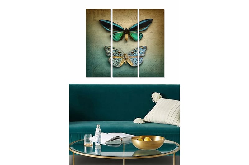 Bilde Animal 3-pk Flerfarget, 22x05 cm