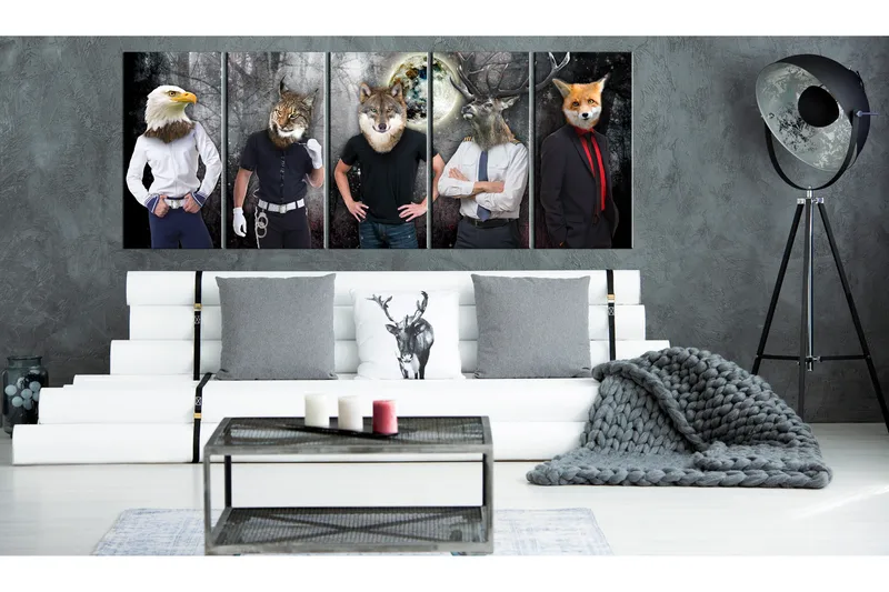 Bilde Animal Faces 225x90, Artgeist sp. z o. o.