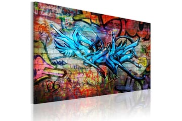 Bilde Anonymous graffiti 120x80