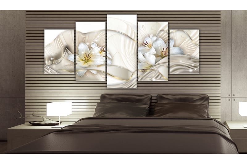 Bilde Aphrodite's Flowers 200x100 - Artgeist sp. z o. o. - Innredning - Bilder & kunst - Lerretsbilder