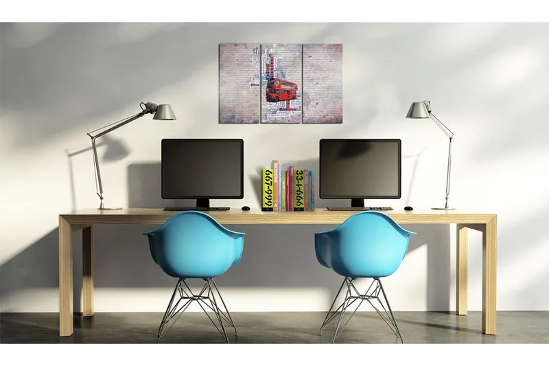 Bilde Around the UK by Routemaste 90x60, Artgeist sp. z o. o.