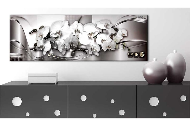 Bilde Arrangement Of Flowers Ii 135x45 - Artgeist sp. z o. o. - Innredning - Bilder & kunst - Lerretsbilder