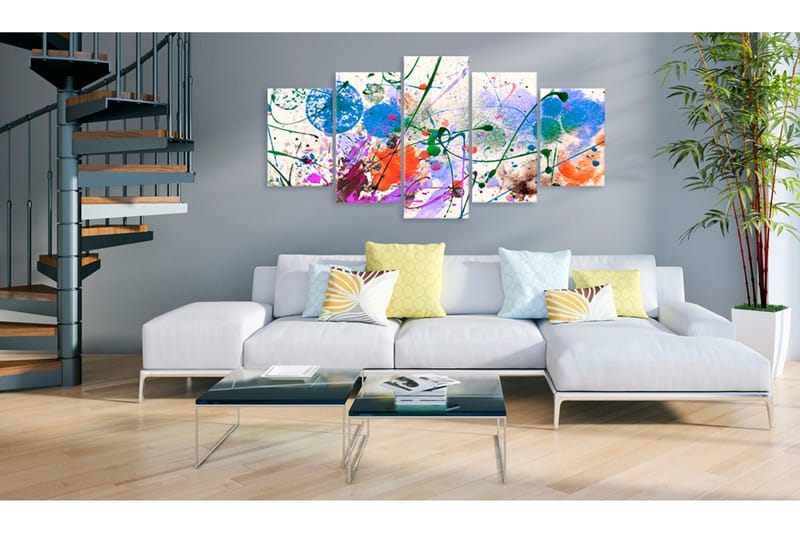 Bilde Artist's Fun 200x100 - Artgeist sp. z o. o. - Innredning - Bilder & kunst - Lerretsbilder