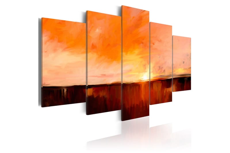 Bilde August Heat 100x50 - Artgeist sp. z o. o. - Innredning - Bilder & kunst - Lerretsbilder