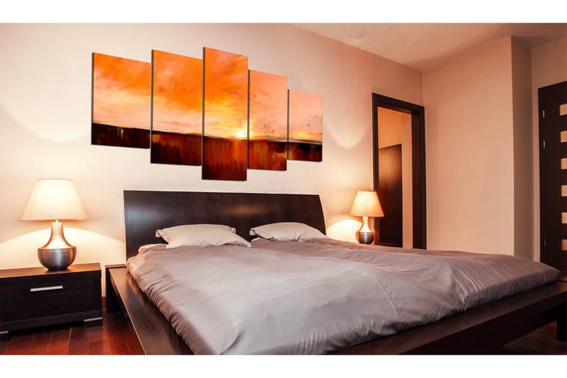 Bilde August Heat 100x50 - Artgeist sp. z o. o. - Innredning - Bilder & kunst - Lerretsbilder