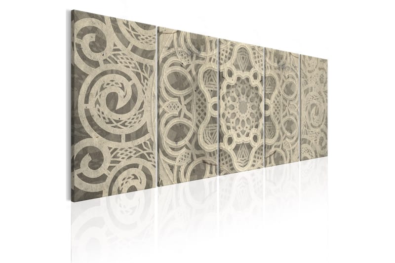 Bilde Austere Mandala 225x90 - Artgeist sp. z o. o. - Innredning - Bilder & kunst - Lerretsbilder