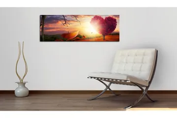 Bilde Autumnal Heart 150x50 - Artgeist sp. z o. o. - Innredning - Bilder & kunst - Lerretsbilder