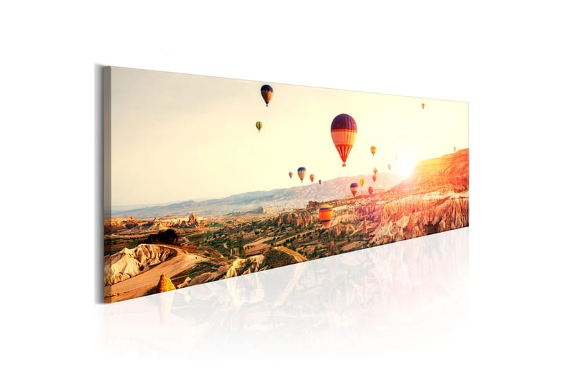 Bilde Balloon Rides 120x40 - Artgeist sp. z o. o. - Innredning - Bilder & kunst - Lerretsbilder