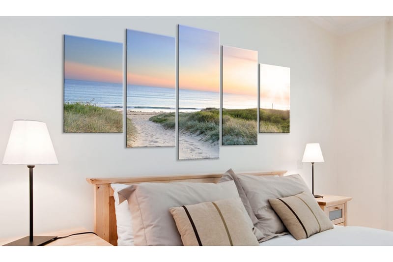 Bilde Baltic Sea In The Morning 200x100 - Artgeist sp. z o. o. - Innredning - Bilder & kunst - Lerretsbilder