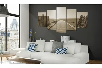 Bilde Beach Of Memories 200x100 - Artgeist sp. z o. o. - Innredning - Bilder & kunst - Lerretsbilder