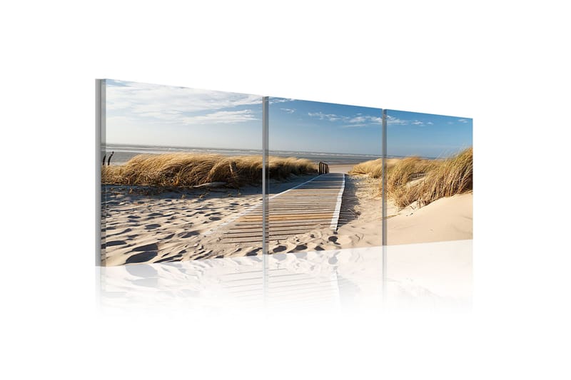Bilde Beach Triptych 120x40, Artgeist sp. z o. o.