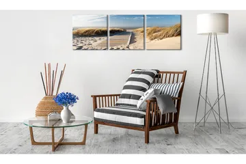 Bilde Beach Triptych 120x40 - Artgeist sp. z o. o. - Innredning - Bilder & kunst - Lerretsbilder