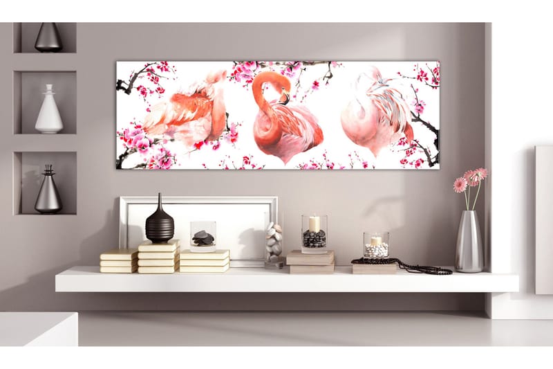Bilde Beauty Of Birds 135x45 - Artgeist sp. z o. o. - Innredning - Bilder & kunst - Lerretsbilder