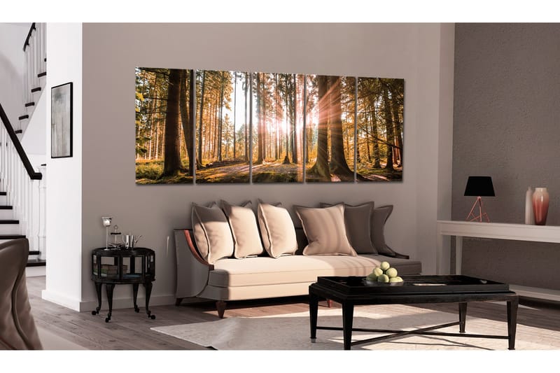 Bilde Beauty Of Nature 225x90 - Artgeist sp. z o. o. - Innredning - Bilder & kunst - Lerretsbilder