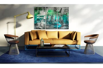 Bilde Berlin Arkitektur Grønn 120x80 - Artgeist sp. z o. o. - Innredning - Bilder & kunst - Lerretsbilder