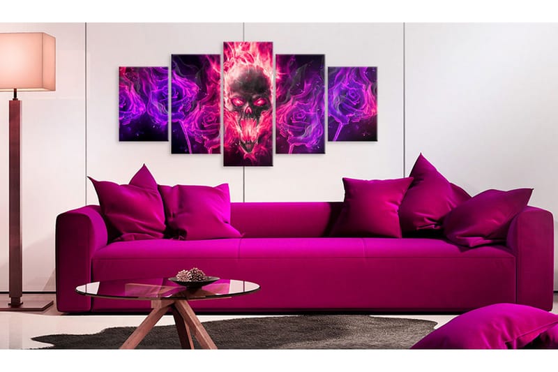 Bilde Berry Flames 200x100 - Artgeist sp. z o. o. - Innredning - Bilder & kunst - Lerretsbilder