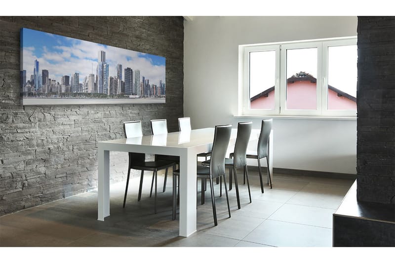 Bilde Big City Big Hopes 120x40 - Artgeist sp. z o. o. - Innredning - Bilder & kunst - Lerretsbilder
