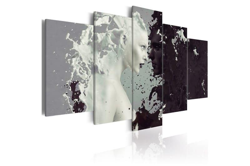 Bilde Black Or White? 5 Pieces 200x100, Artgeist sp. z o. o.