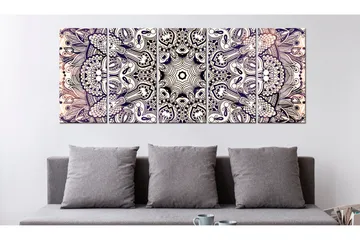Bilde Black-White Hypnosis 200x80 - Artgeist sp. z o. o. - Innredning - Bilder & kunst - Lerretsbilder