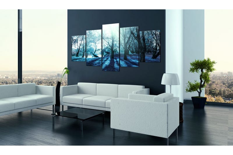 Bilde Blue Glade 100x50 - Artgeist sp. z o. o. - Innredning - Bilder & kunst - Lerretsbilder
