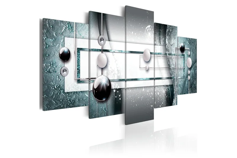 Bilde Blue Harmony 100x50 - Artgeist sp. z o. o. - Innredning - Bilder & kunst - Lerretsbilder